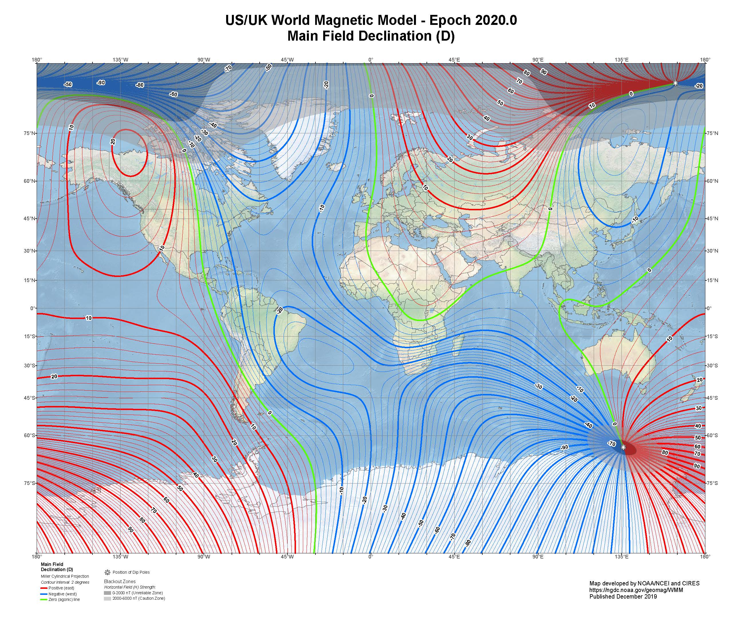 World Magnetic Model (WMM) | National Centers for Environmental